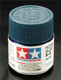 PEINTURE TAMIYA BLEU ROYAL X-3